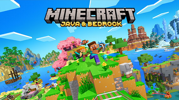 Minecraft Java & Bedrock shared artwork